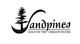 SANDPINES GOLF ON THE OREGON DUNES trademark