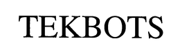 TEKBOTS trademark