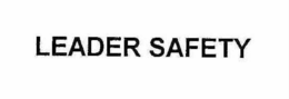 LEADER SAFETY trademark