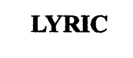 LYRIC trademark