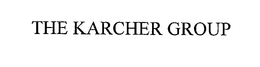 THE KARCHER GROUP trademark