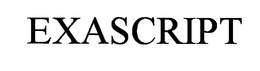 EXASCRIPT trademark