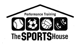 THE SPORTS HOUSE PERFORMANCE TRAINING trademark