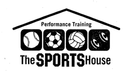 THE SPORTS HOUSE PERFORMANCE TRAINING trademark