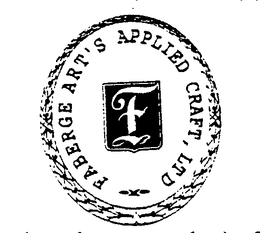 F FABERGE ART'S APPLIED CRAFT, LTD trademark