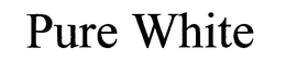 PURE WHITE trademark