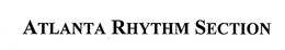 ATLANTA RHYTHM SECTION trademark