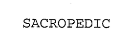 SACROPEDIC trademark