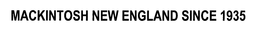 MACKINTOSH NEW ENGLAND SINCE 1935 trademark