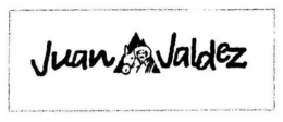 JUAN VALDEZ trademark