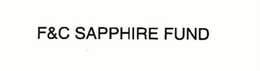 F&C SAPPHIRE FUND trademark