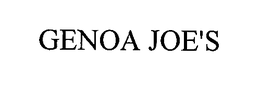 GENOA JOE'S trademark