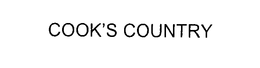 COOK'S COUNTRY trademark