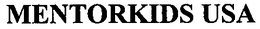 MENTORKIDS USA trademark