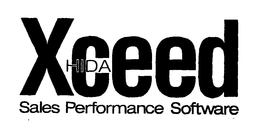 XCEED HIDA SALES PERFORMANCE SOFTWARE trademark