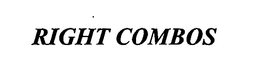 RIGHT! COMBOS trademark