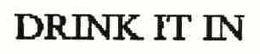 DRINK IT IN trademark