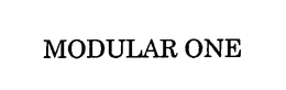 MODULAR ONE trademark