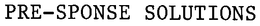 PRE-SPONSE SOLUTIONS trademark