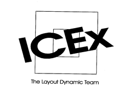 ICEX THE LAYOUT DYNAMIC TEAM trademark