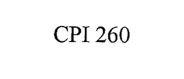 CPI 260 trademark