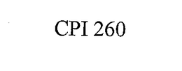 CPI 260 trademark