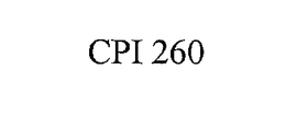 CPI 260 trademark