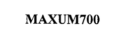 MAXUM700 trademark