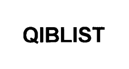 QIBLIST trademark