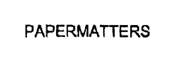 PAPERMATTERS trademark