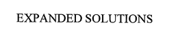 EXPANDED SOLUTIONS trademark