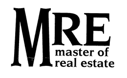 MRE MASTER OF REAL ESTATE trademark