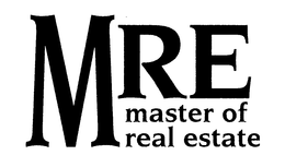 MRE MASTER OF REAL ESTATE trademark