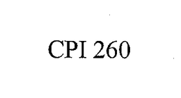 CPI 260 trademark