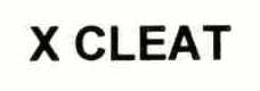 X CLEAT trademark