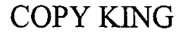 COPY KING trademark
