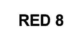 RED 8 trademark