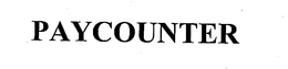 PAYCOUNTER trademark