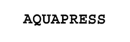 AQUAPRESS trademark