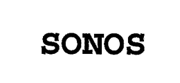 SONOS trademark