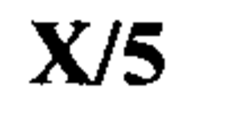 X/5 trademark