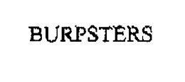 BURPSTERS trademark