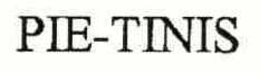 PIE-TINIS trademark