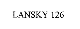 LANSKY 126 trademark
