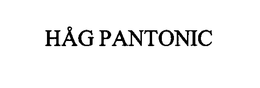 HÅG PANTONIC trademark