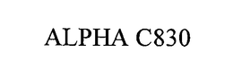 ALPHA C830 trademark