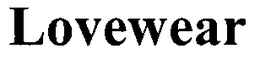 LOVEWEAR trademark