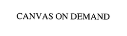 CANVAS ON DEMAND trademark