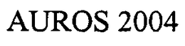 AUROS 2004 trademark