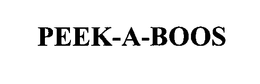 PEEK-A-BOOS trademark